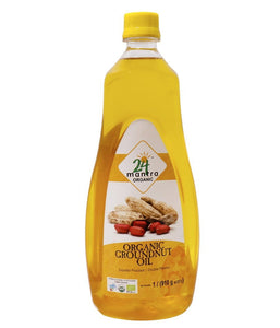 24 Mantra Organic Peanut Oil - 1000ml - Daily Fresh Grocery