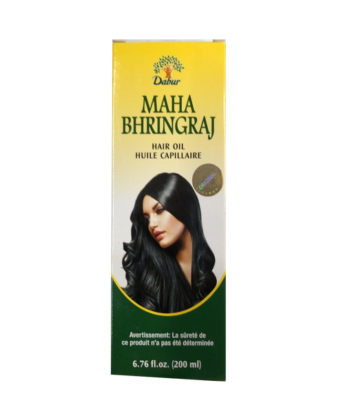 Huile Capillaire Maha Bhringraj - 50ml Naturelle Pour Croissance Cheveux - Sans Alcool, Vegan - Date Expiration 12/2027