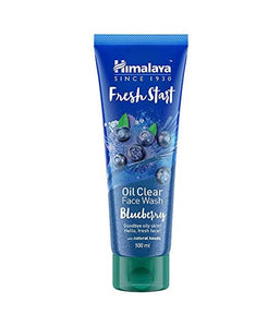 Himalaya Fresh Start Oil Clear Face Wash Blueberry - 100ml - Daily Fresh Grocery