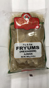 Shreeji Fryums (Chakkor Chips) Coloured - 400 Gm - Daily Fresh Grocery