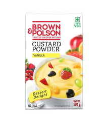 brown & Polson Custard Powder Vanilla - 500gm - Daily Fresh Grocery