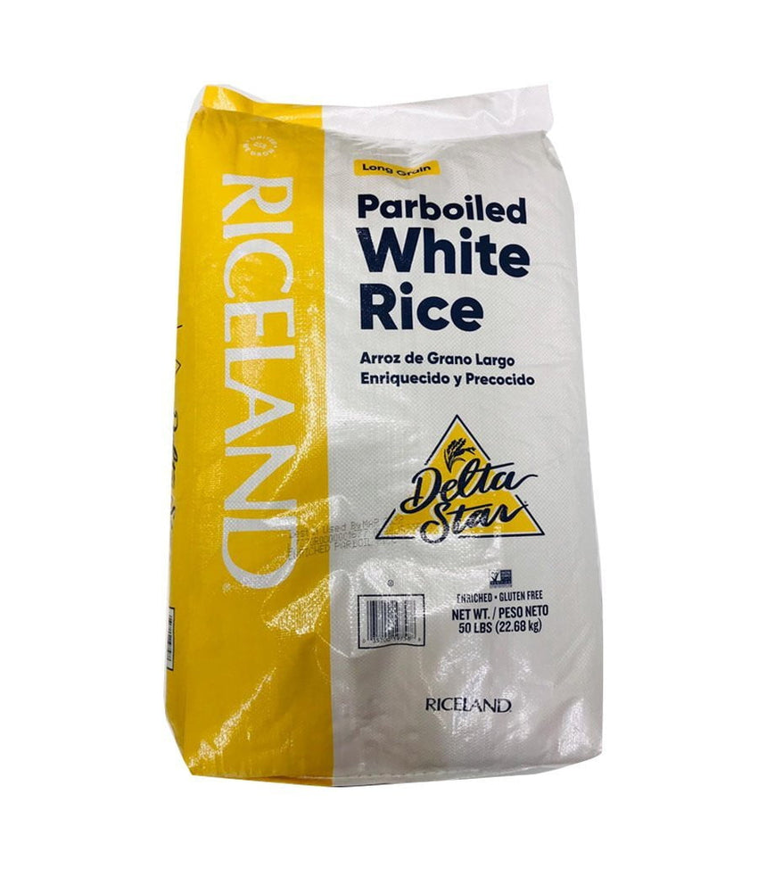 DELTA STAR - Parboiled White Rice - 50Lbs - Daily Fresh Grocery