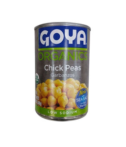 Goya Organics Chick Peas (Low Sodium) 439g - Daily Fresh Grocery