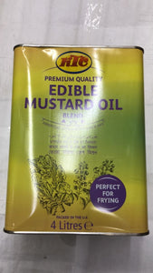 KTC Edible Mustard Oil Blend - 4 Ltr - Daily Fresh Grocery