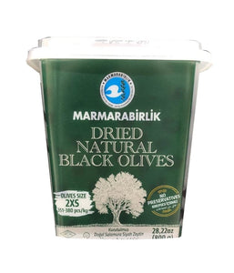 Marmarabirlik Dried Natural Black Olives - 800 Gm - Daily Fresh Grocery