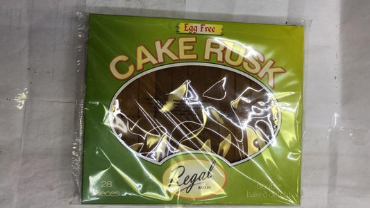 Regal Bakery Egg Free Cake Rusk - 28 Pieces - Daily Fresh Grocery