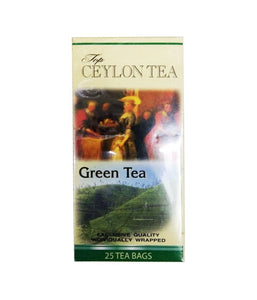 Top Ceylon Tea Green Tea - 25 Tea Bags - Daily Fresh Grocery