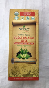 Vedic Juices Certified Organic Sugar Balance Juice - 500 ml - Daily Fresh Grocery