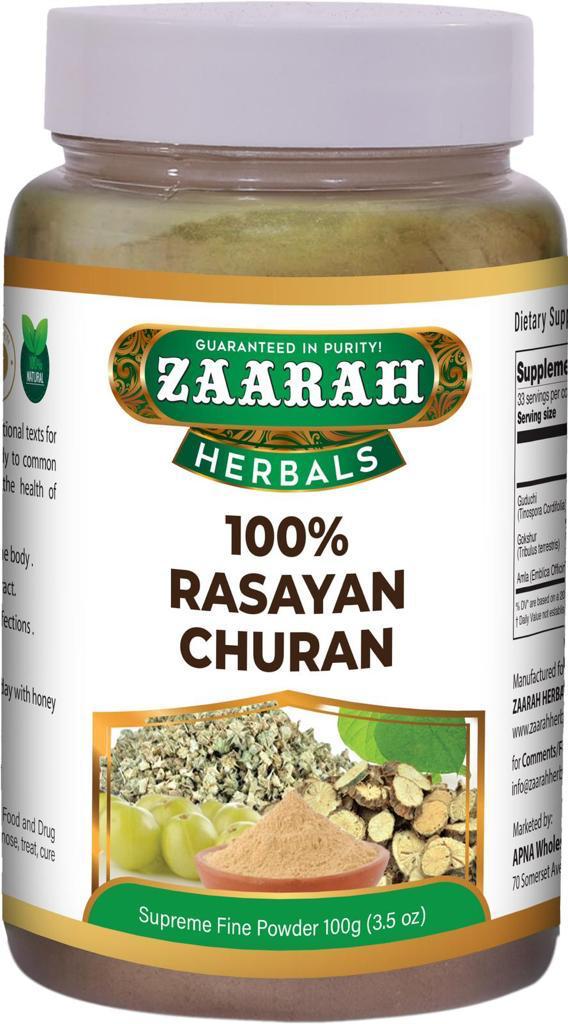 Zaarah Herbals 100% Rasayan Churan - 100gm - Daily Fresh Grocery