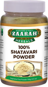 zaarah herbals 100% shatavari powder - 100gm - Daily Fresh Grocery