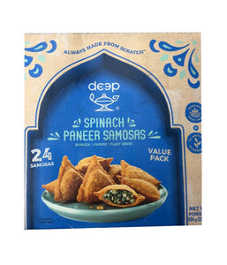 Deep Spinach Paneer Samosas - 636gm - Daily Fresh Grocery