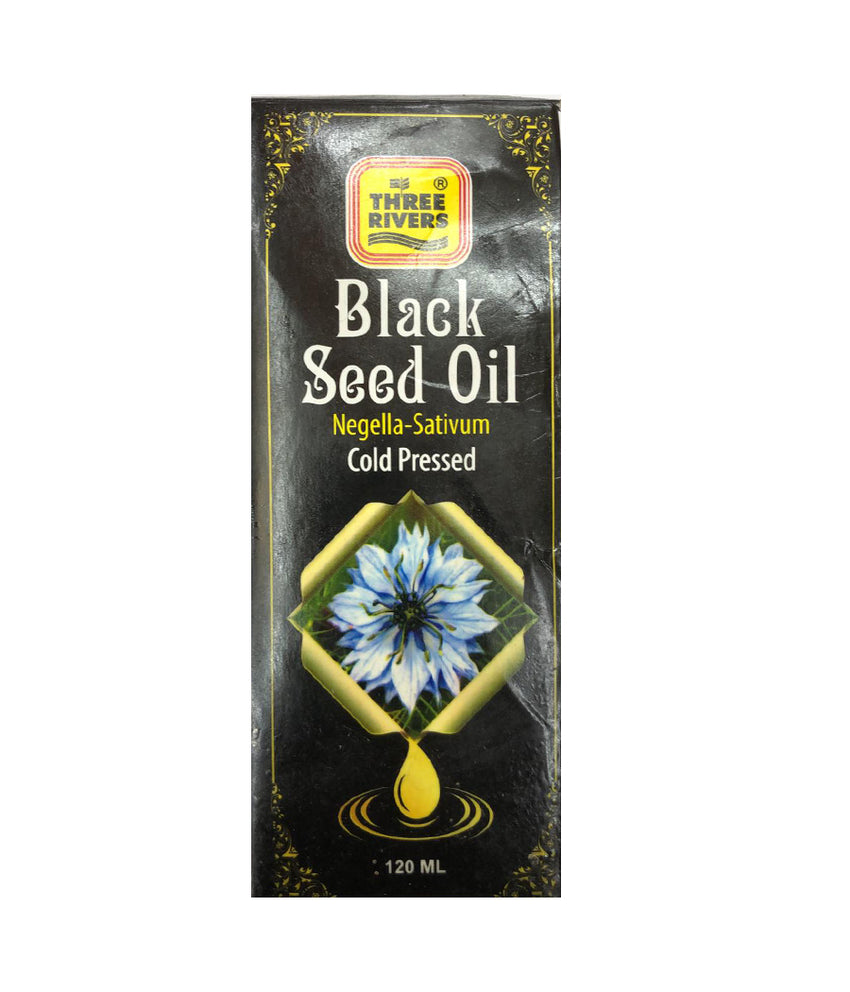 Three Rivers Black Powder Solvent Three Rivers Black Seed Oil Cold Pressed - 120ml