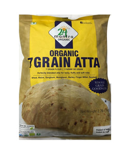 24 Mantra Organic 7 Grain Atta - 2.2 lb - Daily Fresh Grocery