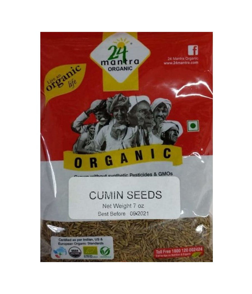 24 Mantra Organic Cumin Seeds - 7 oz - Daily Fresh Grocery