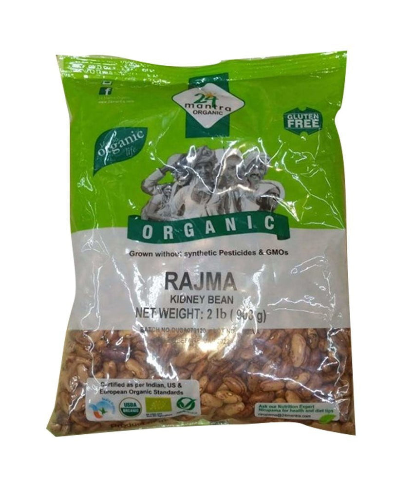 24 Mantra Organic Rajma Kidney Bean - 2 Lb - Daily Fresh Grocery