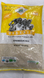24 Mantra Organic Sonamasuri Rice - 10 Lbs - Daily Fresh Grocery