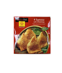 Tandoor Chef 4 Samosa With Chutney - 340gm - Daily Fresh Grocery