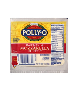 Italian Polly-o Part-Skim Mozzarella Cheese - 453gm - Daily Fresh Grocery