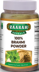 zaarah herbals 100% brahmi powder - 100gm - Daily Fresh Grocery
