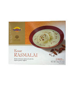 Nanak Kesar Rasmalai - 1 kg. - Daily Fresh Grocery