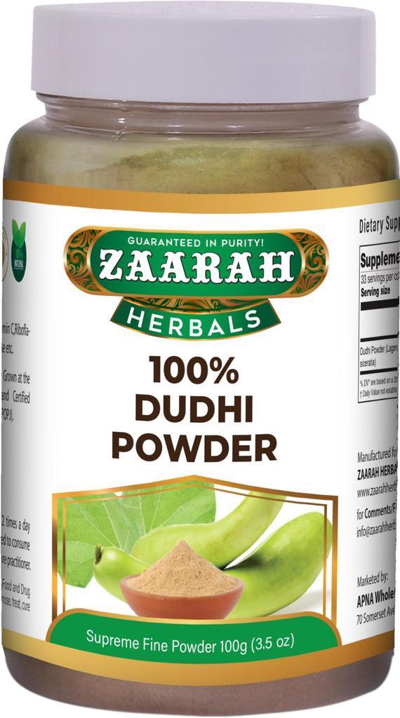 zaarah herbals 100% dudhi powder - 100gm - Daily Fresh Grocery