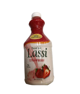 Desi Natural Lassi Strawberry - 50 FL Oz - Daily Fresh Grocery