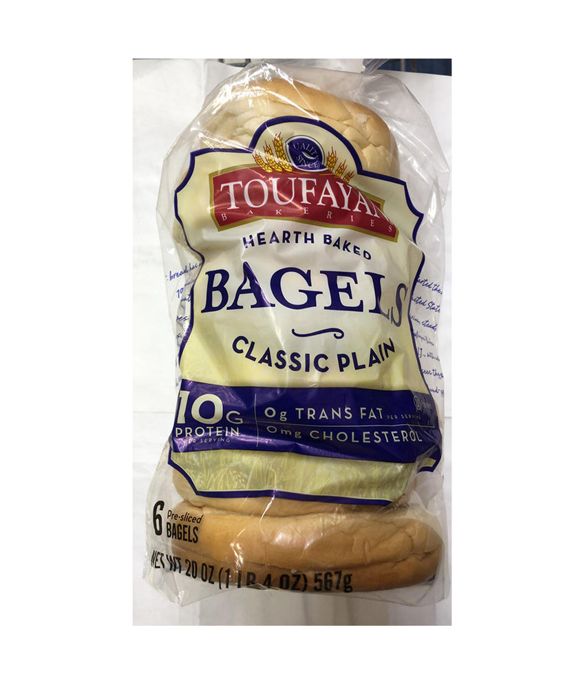 Toufayan Bagels Classic plain - 567gm - Daily Fresh Grocery