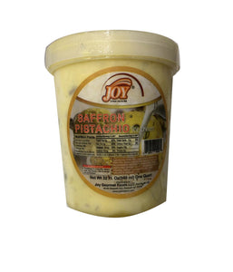 Joy Saffron Pistachio Ice Cream - 32 FL Oz - Daily Fresh Grocery
