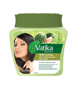 Vatika Naturals Wild Cactus Deep Conditioning Hair Mask - 500gm - Daily Fresh Grocery