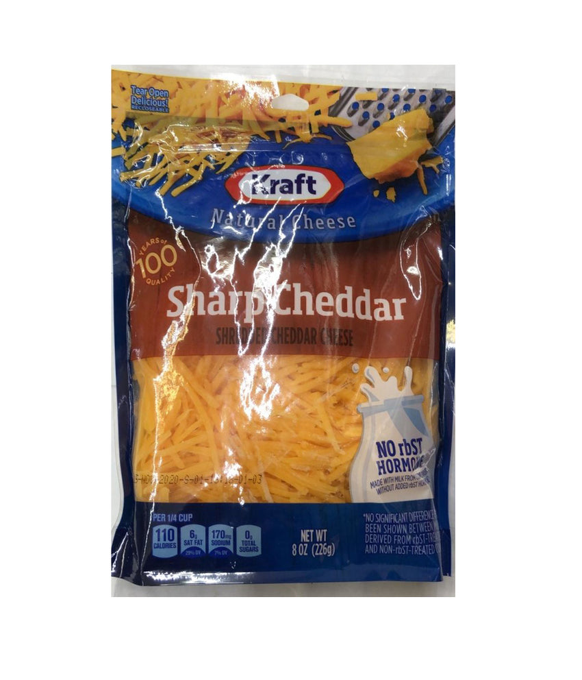 Kraft Sharp Cheddar Cheese - 226gm - Daily Fresh Grocery