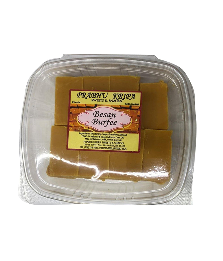 Prabhu Kripa Besan Burfee - 340gm - Daily Fresh Grocery