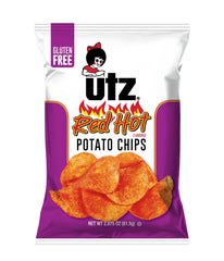 Utz Red Hot Potato Chips - 81.5 Gm - Daily Fresh Grocery