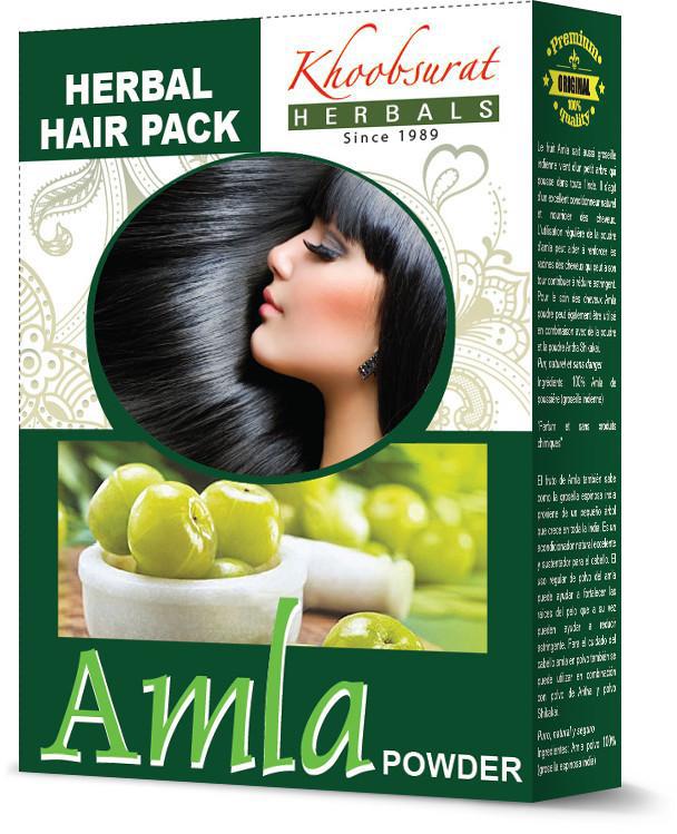khoobsurat herbals Amla powder Hair Pack - 100gm - Daily Fresh Grocery