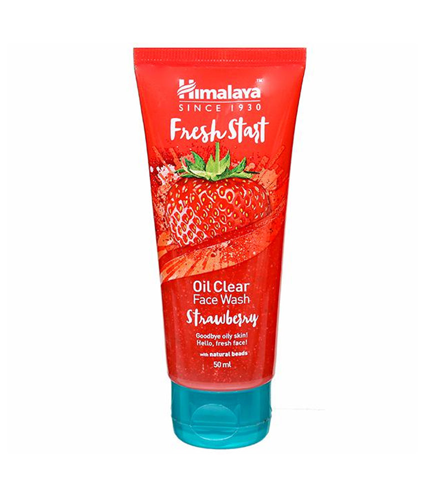 Himalaya Fresh Start Oil Clear Face Wash Strawberry - 100ml - Daily Fresh Grocery