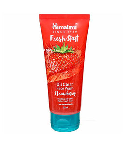 Himalaya Fresh Start Oil Clear Face Wash Strawberry - 100ml - Daily Fresh Grocery