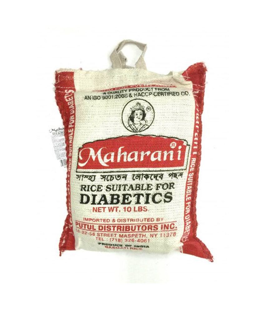 Maharani Rice Suitable For Diabetics - 10 Lbs - Daily Fresh Grocery