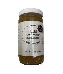 U.S Pure Raw Honey Unfiltered - 1 lb - Daily Fresh Grocery