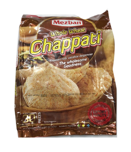Mezban Whole Wheat Chappathi 30 Pcs - 1350gm - Daily Fresh Grocery