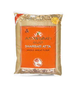 Aashirvaad Select Sharbati Atta Whole Wheat Flour - 10 Lbs - Daily Fresh Grocery