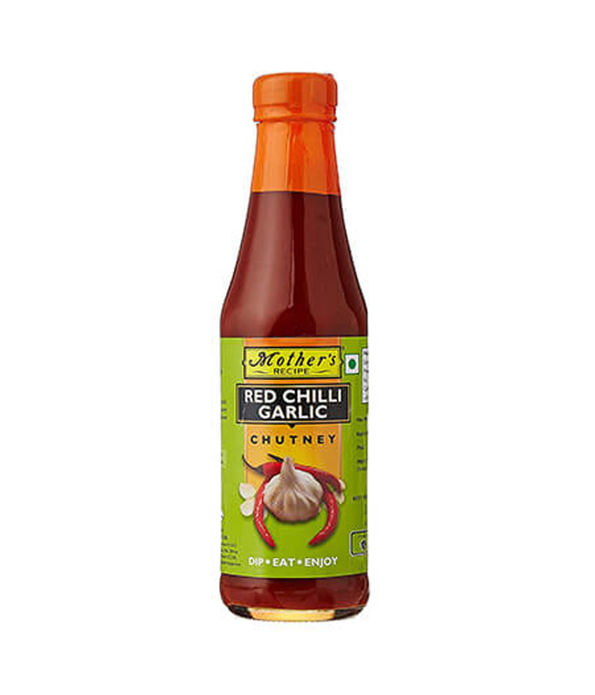 Mother's Recipe Red Chilli Garlic Chutney - 330 Gm - Daily Fresh Grocery