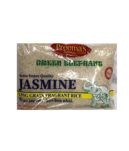 Preema's Green Elephant Jasmine Long Grain Fragrent Rice - 4 Lbs - Daily Fresh Grocery