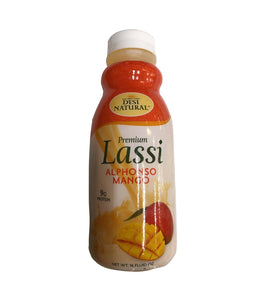 Desi Natural Lassi Alphonso Mango - 16 FL Oz - Daily Fresh Grocery