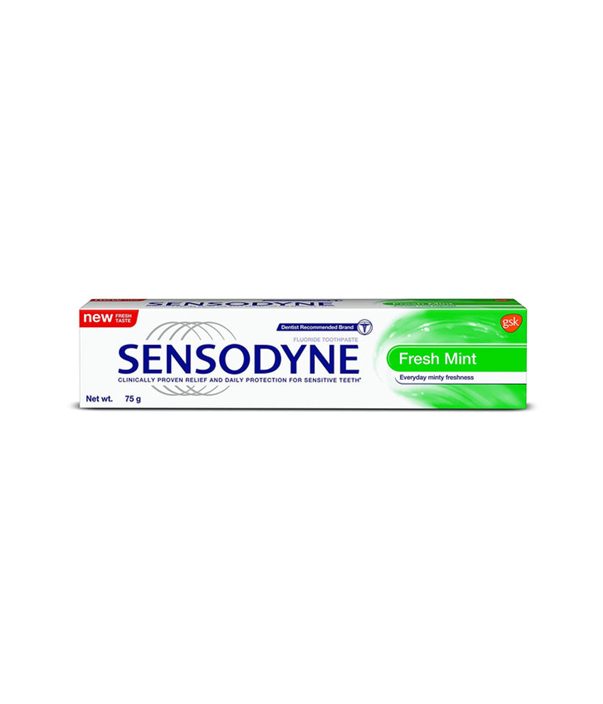 Sensodyne Fluoride Toothpaste Fresh Mint - 150gm - Daily Fresh Grocery