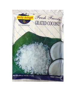 Daily Delight Grated Coconut - 454 Gm - Daily Fresh Grocery