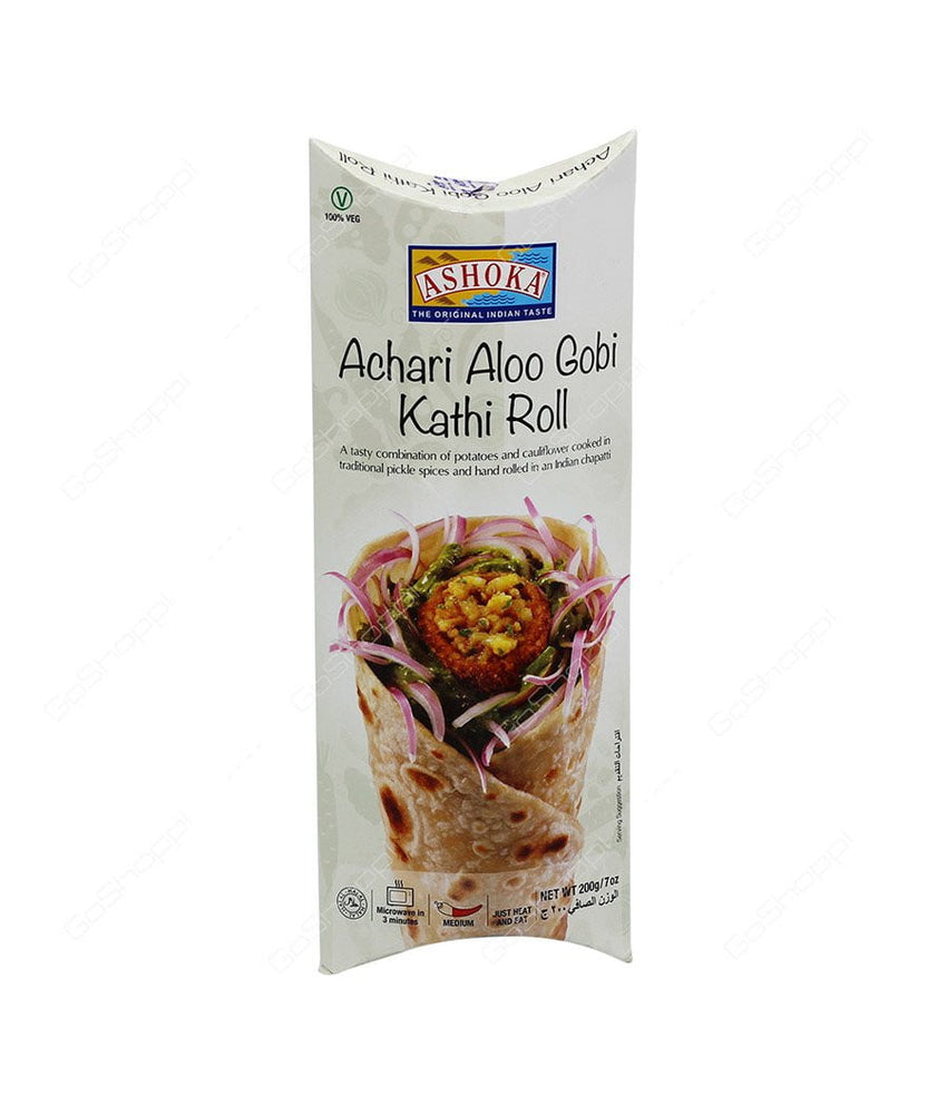 Ashoka Achari Aloo Gobi Kathi Roll Medium Hot - Daily Fresh Grocery
