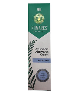 Bajaj No marks Ayurvedi Antimarks Cream Dry Skin - 25gm - Daily Fresh Grocery