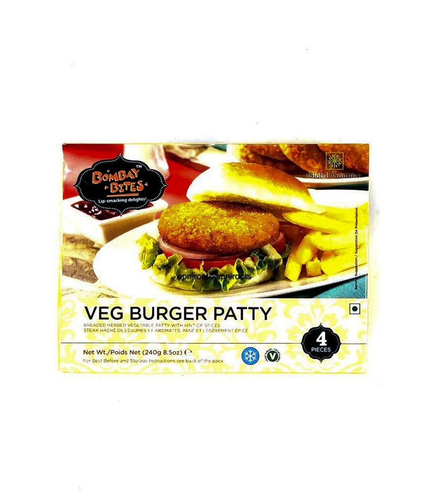 Bombay Bites Veg Burger Patty - Daily Fresh Grocery