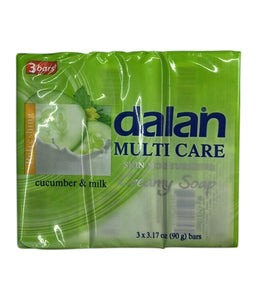 Dalan Multi Care Cucumber & Milk Creamy Soap - 90gm - Daily Fresh Grocery