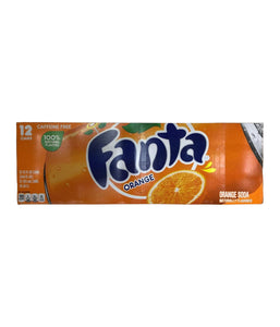 Fanta Orange 12 Cans - 12 - 12 FL oz - Daily Fresh Grocery