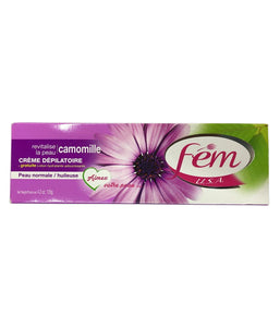 Fem Camomille Creme Depilatoire Peau Normale Huieuse - 120gm - Daily Fresh Grocery